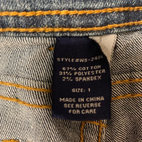 Distressed Jean Shorts - Picture 3 of 3